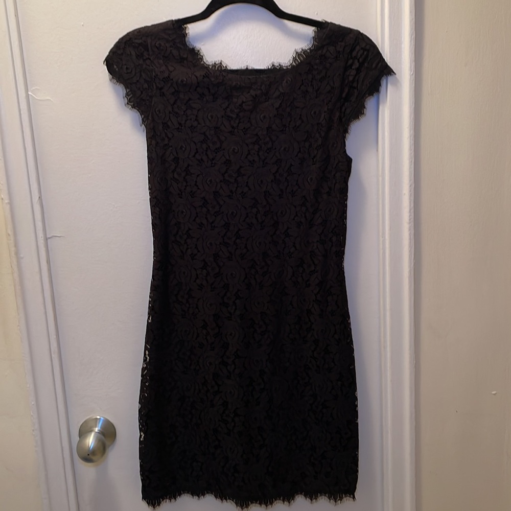 DVF Lace Dress